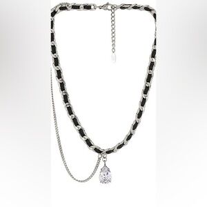 8 OTHER REASONS - Double Chain Pendant Necklace